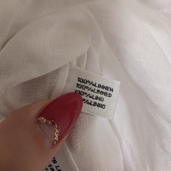 Ralph Lauren Black Label White Linen Shirt - Picture 8 of 8